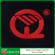 Qingyi melhor preço personalizado tshirt rebanho etiqueta de roupas de transferência de calor